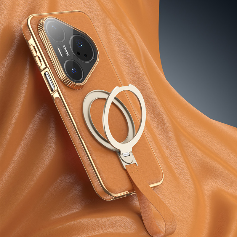 Camera Leather Case - حزام اليد 360 سبائك المغناطيسي قوس