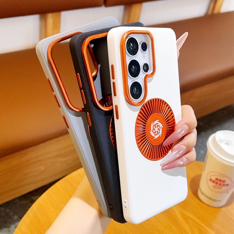 Camera Leather Case - غطاء حماية مغناطيسي لـ MagSafe لهاتف