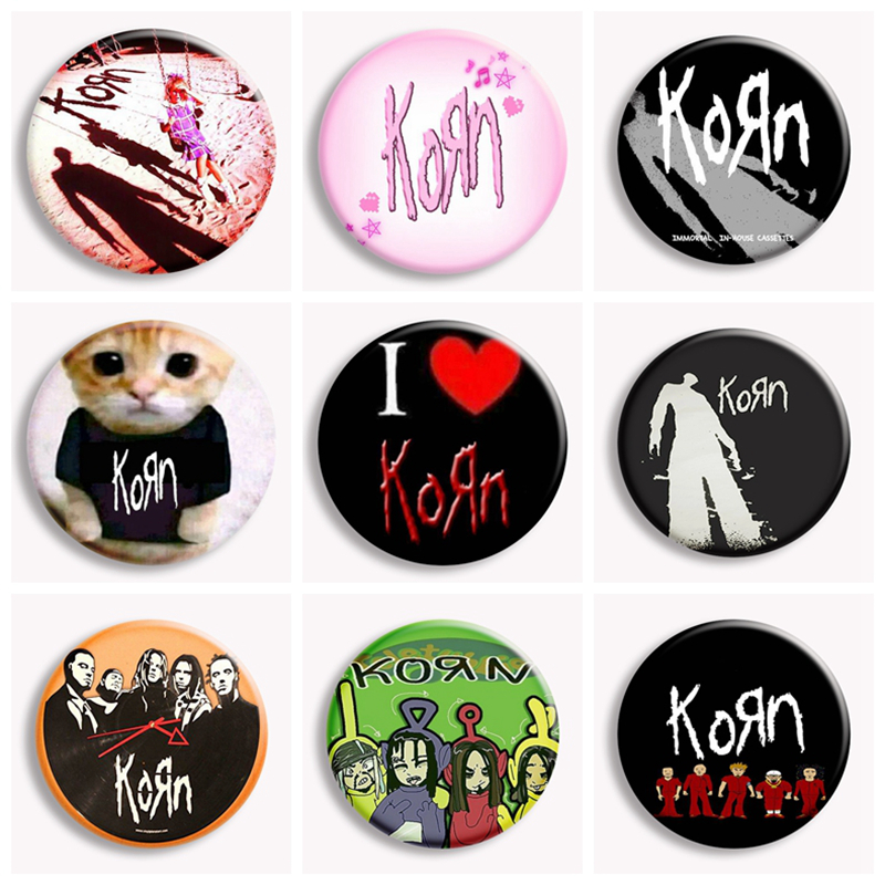 Collectible Vintage Brooches - الهيب هوب كورن موسيقى الروك باند