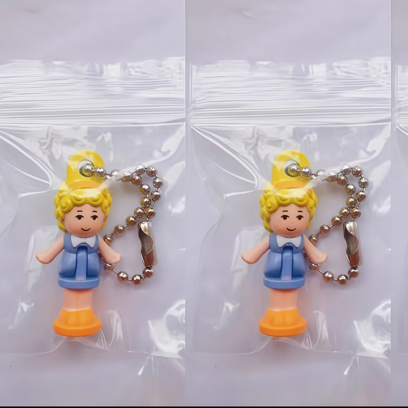 Vintage Collection Playset - سلسلة مفاتيح بولي بوكيت بتصميم عتيق،
