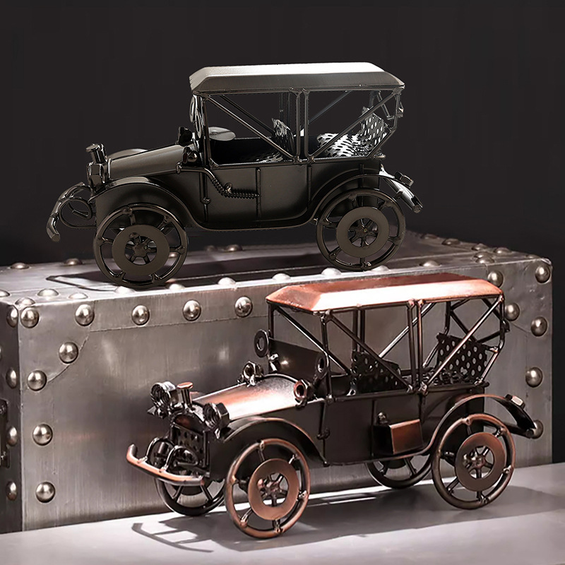 Vintage Collectible Model Cars - نموذج سيارة قديمة من سبائك الألمنيوم