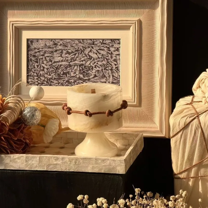 حامل شموع من اليشم الكهرماني ا - مراجعة Vintage Collectible Marbles وسعره
