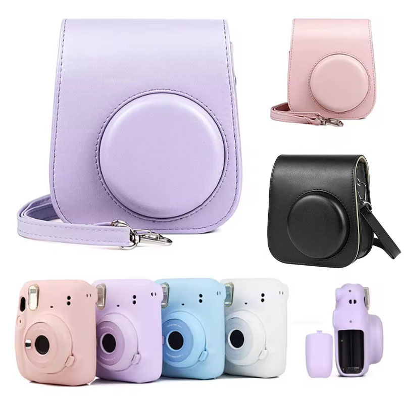 حقيبة كاميرا Fujifilm لـ insta - مراجعة Camera Leather Case وسعره
