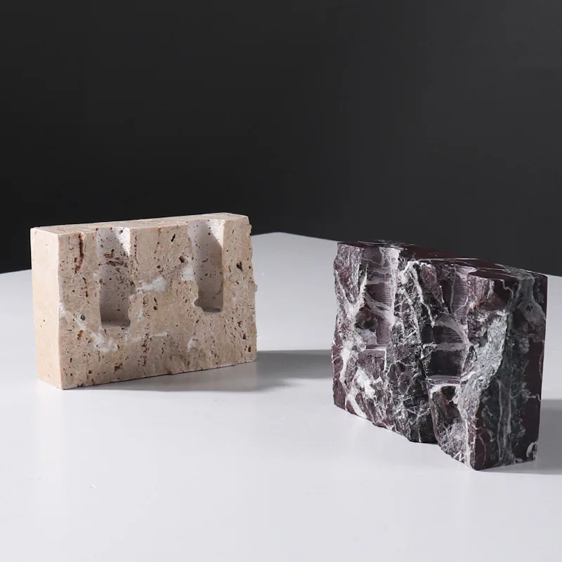 حامل شموع من حجر الرخام الطبيع - مراجعة Vintage Collectible Marbles وسعره