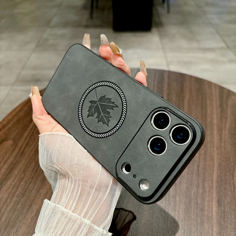 حافظة جلدية مغناطيسية لهاتف آي - مراجعة Camera Leather Case وسعره