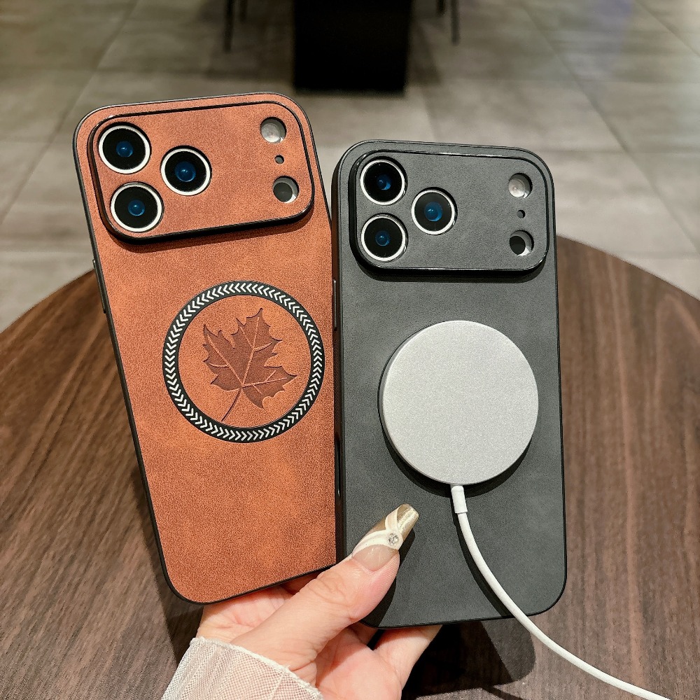 حافظة جلدية مغناطيسية لهاتف آي - مراجعة Camera Leather Case وسعره