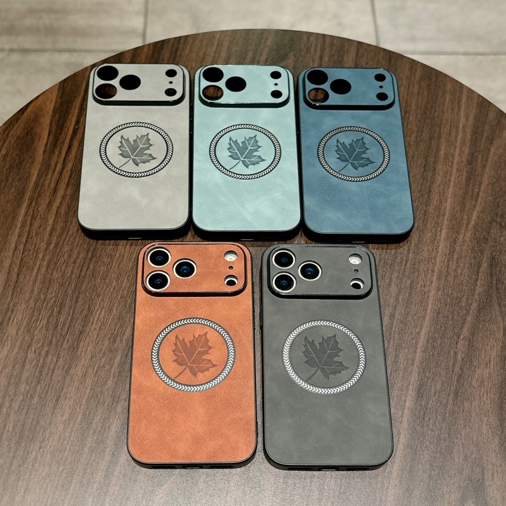 حافظة جلدية مغناطيسية لهاتف آي - مراجعة Camera Leather Case وسعره
