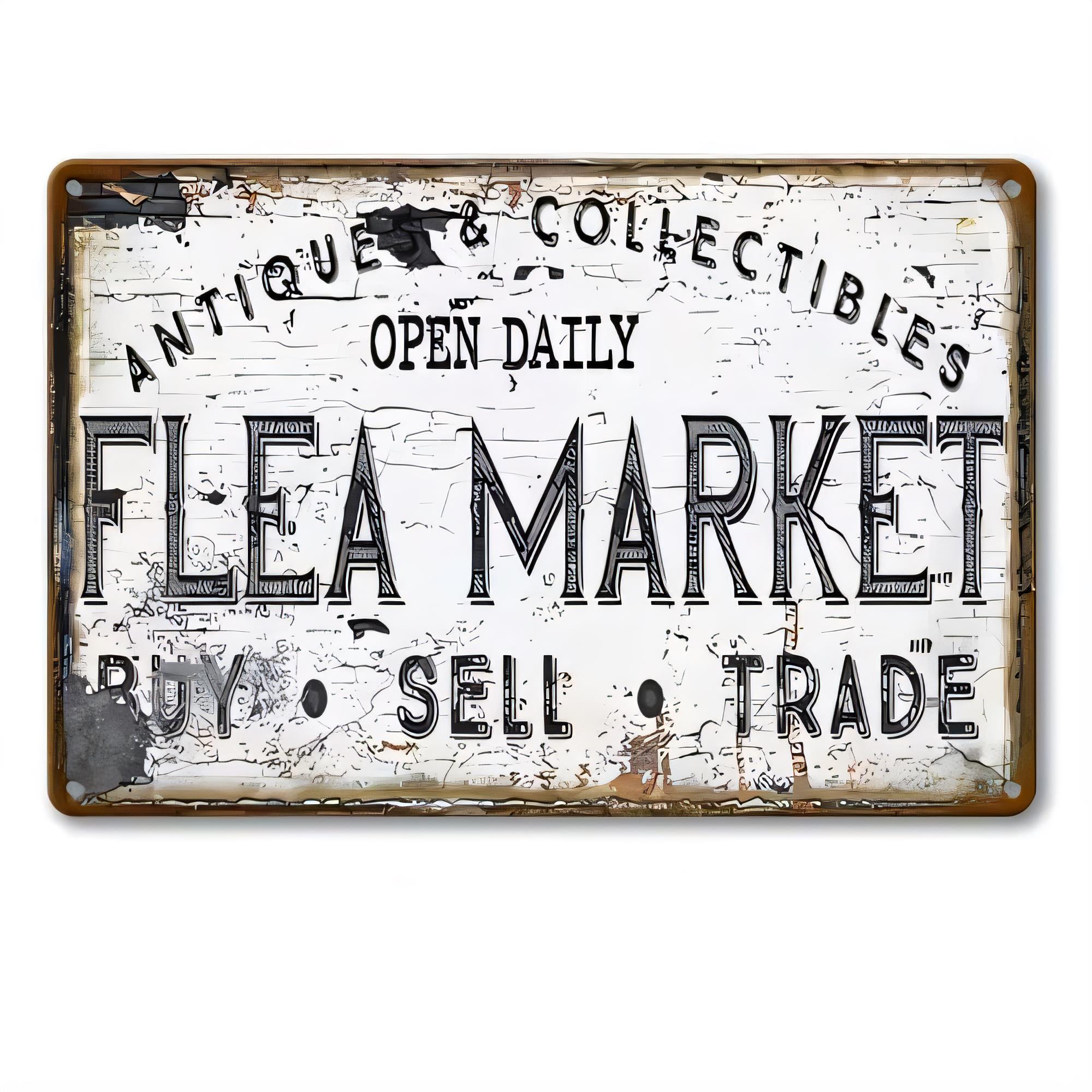 لافتة معدنية عتيقة، تحف قابلة  - مراجعة Vintage Collectible Tins وسعره