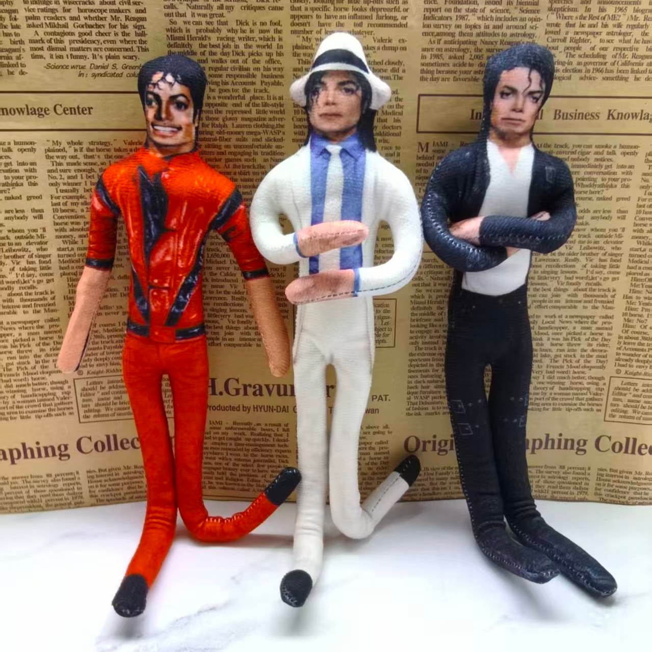 دمية مايكل جاكسون الكلاسيكية ل - مراجعة Vintage Collectible Toys وسعره