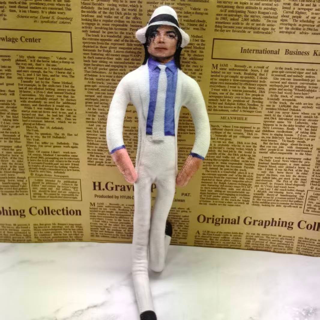 دمية مايكل جاكسون الكلاسيكية ل - مراجعة Vintage Collectible Toys وسعره