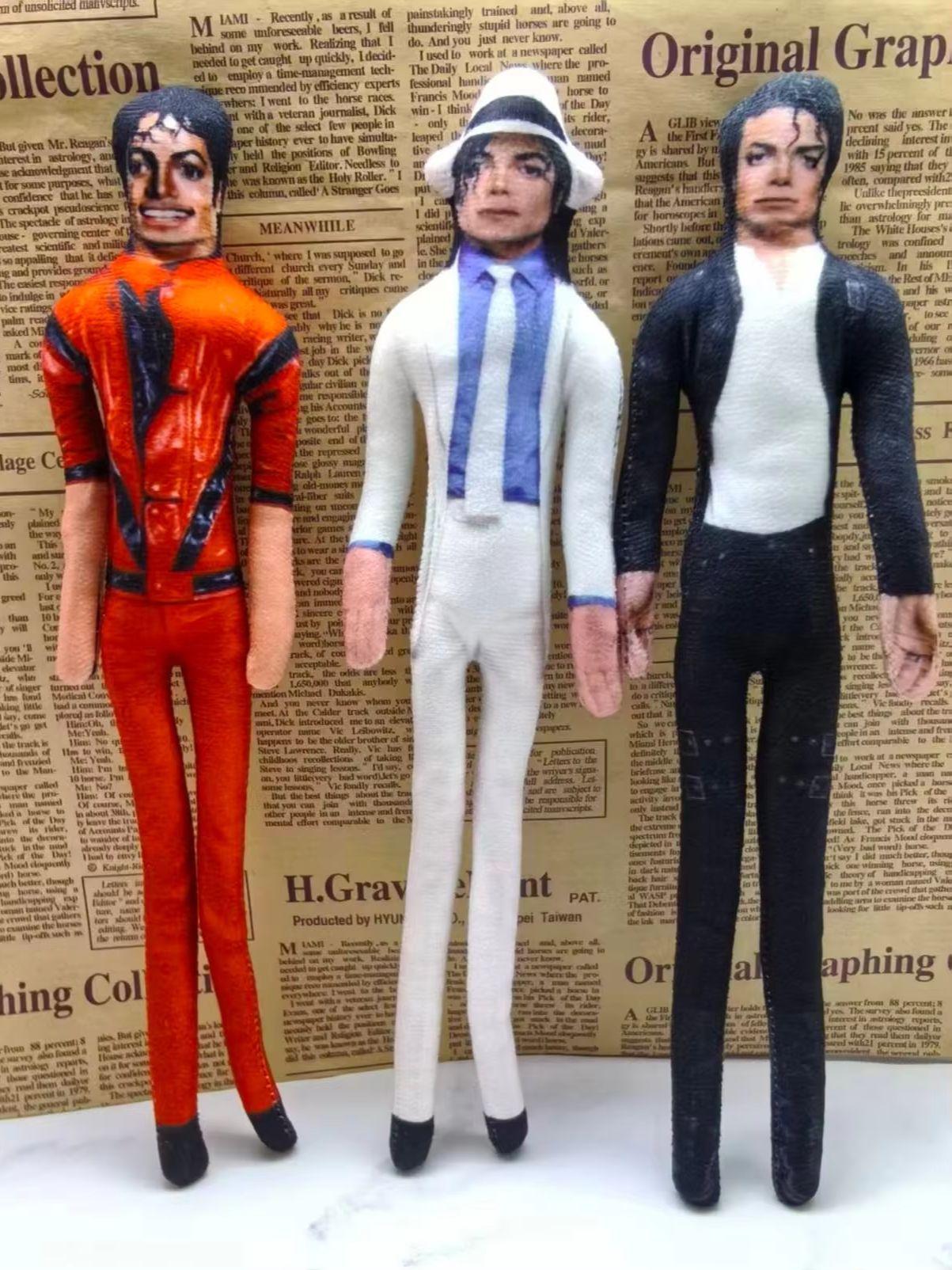 دمية مايكل جاكسون الكلاسيكية ل - مراجعة Vintage Collectible Toys وسعره