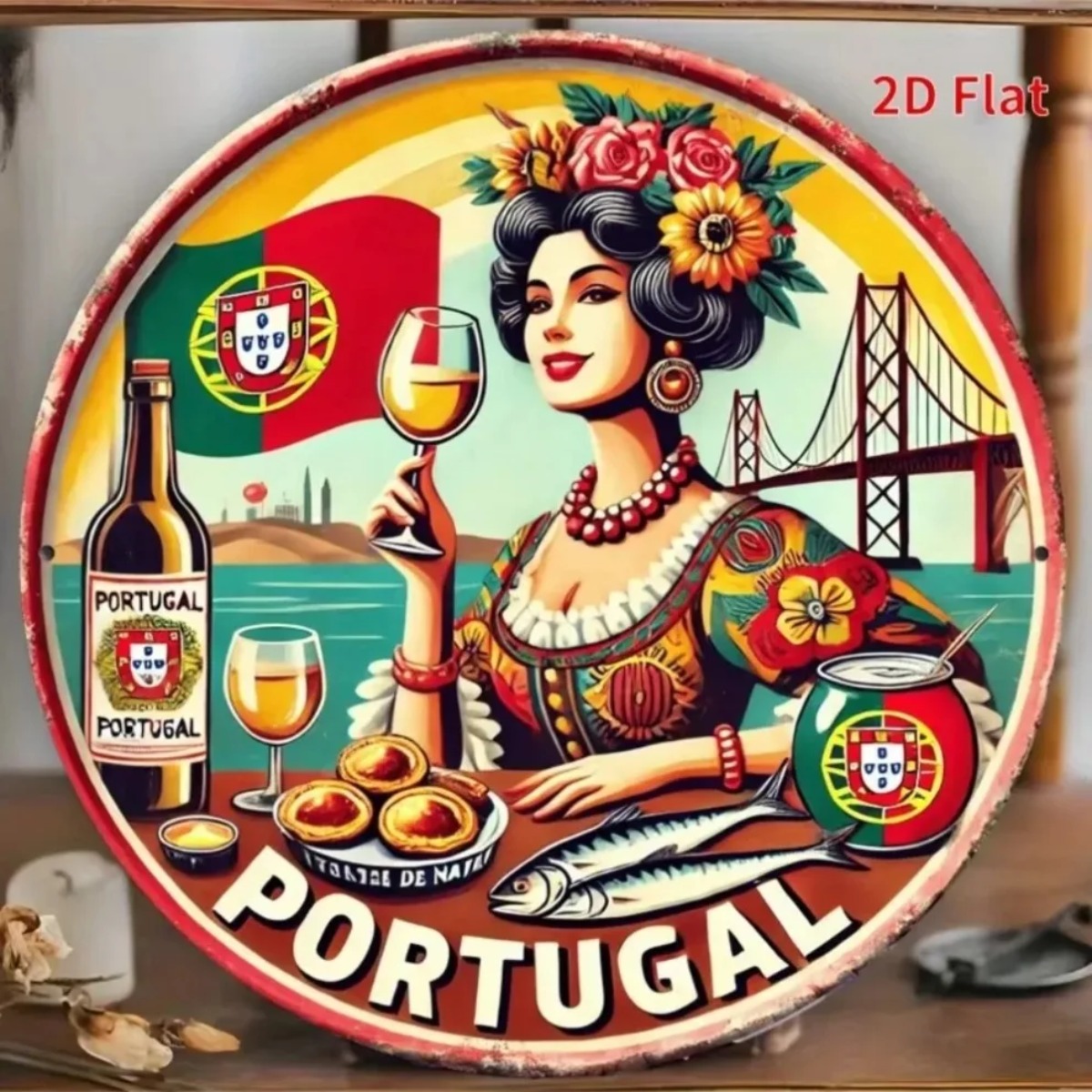 مجموعة لافتات معدنية مستديرة ع - مراجعة Vintage Collectible Tins وسعره