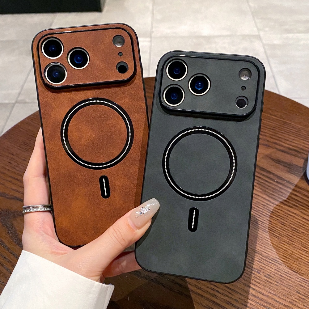 حافظة مغناطيسية من جلد الغنم غ - مراجعة Camera Leather Case وسعره