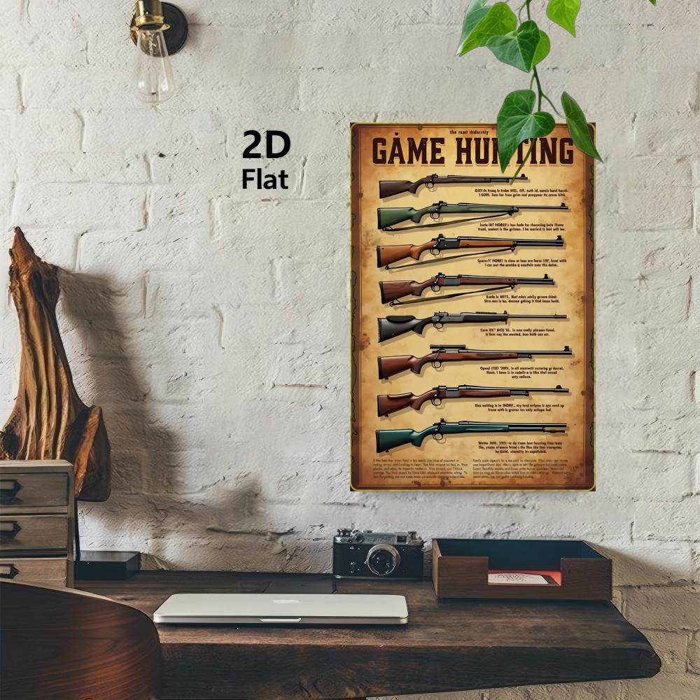 لافتة معدنية عتيقة بتصميم بندق - مراجعة Vintage Collectible Tins وسعره