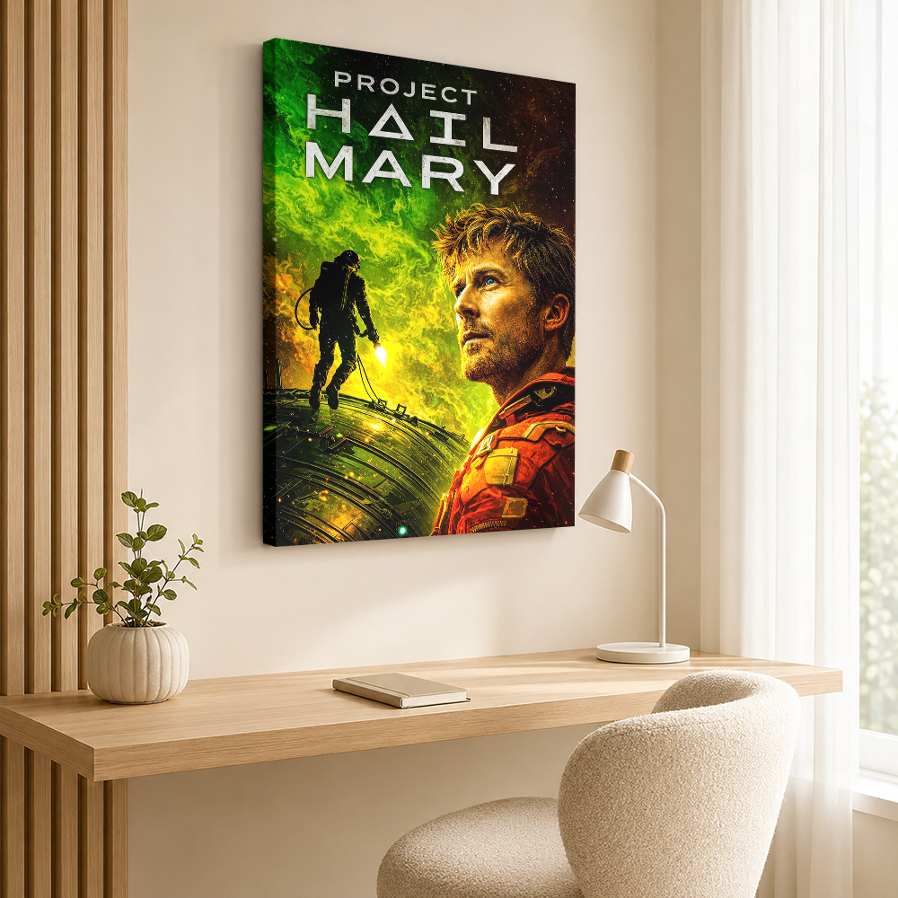 لوحة قماشية لفيلم 