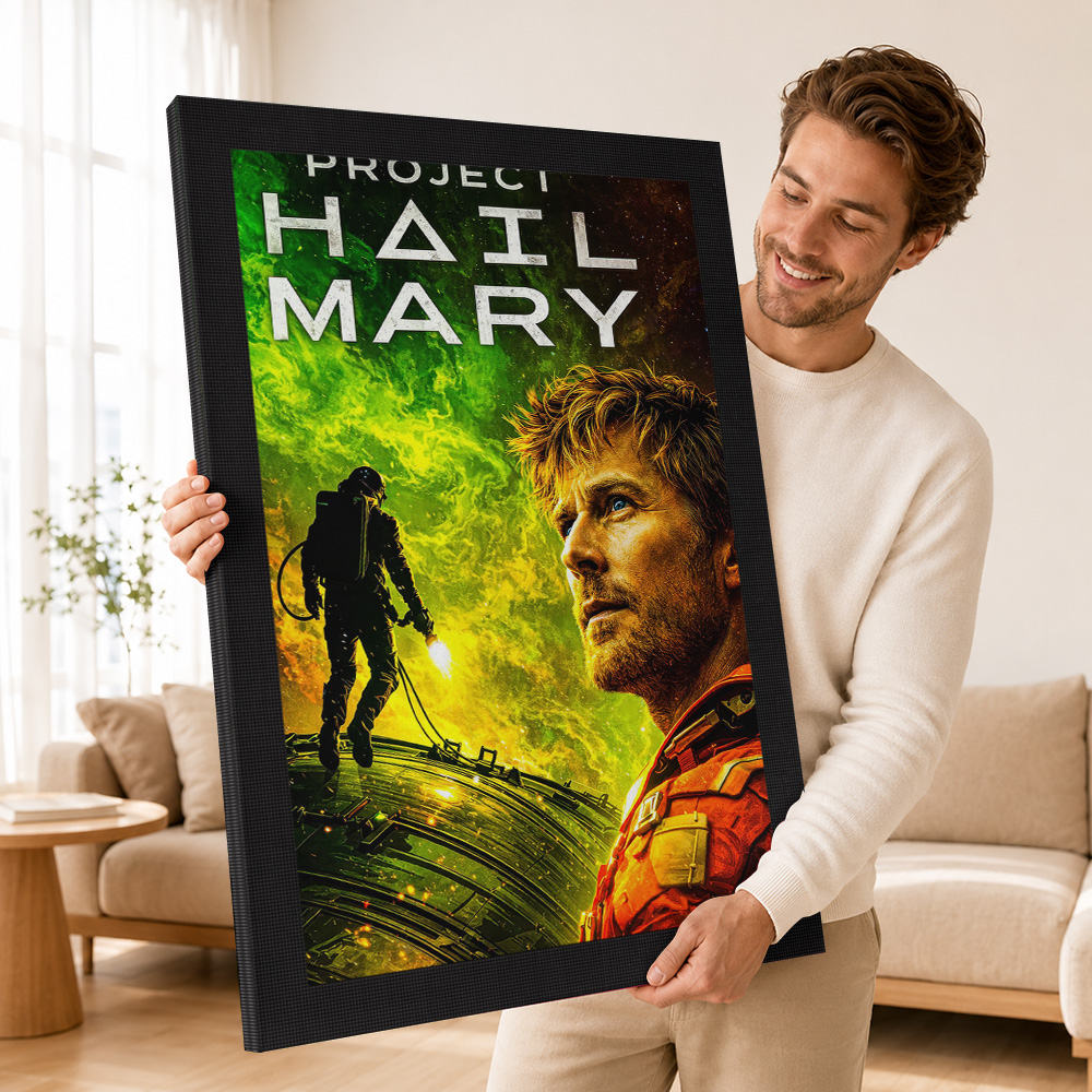 لوحة قماشية لفيلم 