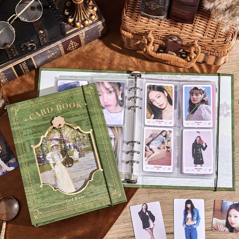ألبوم بطاقات A5 جمالي عتيق، غط - مراجعة Collectible Vintage Photos وسعره