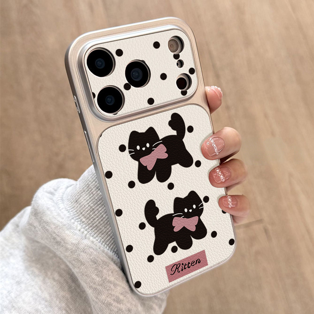 جراب هاتف جلدي بتصميم جرو لطيف - مراجعة Camera Leather Case وسعره